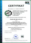 Certyfikat ISO